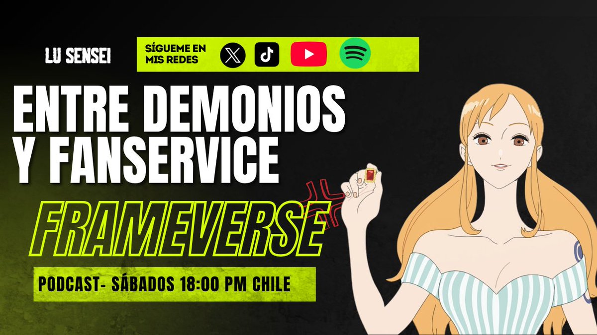 lu18sensei's tweet photo. Cap 7 de #FrameVerse ya está disponible en mi canal de Youtube “Lu sensei”.  Hablamos de: Insidious Out of the Further, One Piece Heroines y Sayonara Lara.       

Link: https://t.co/1ecoEXUqRR https://t.co/j9hClgzMpd