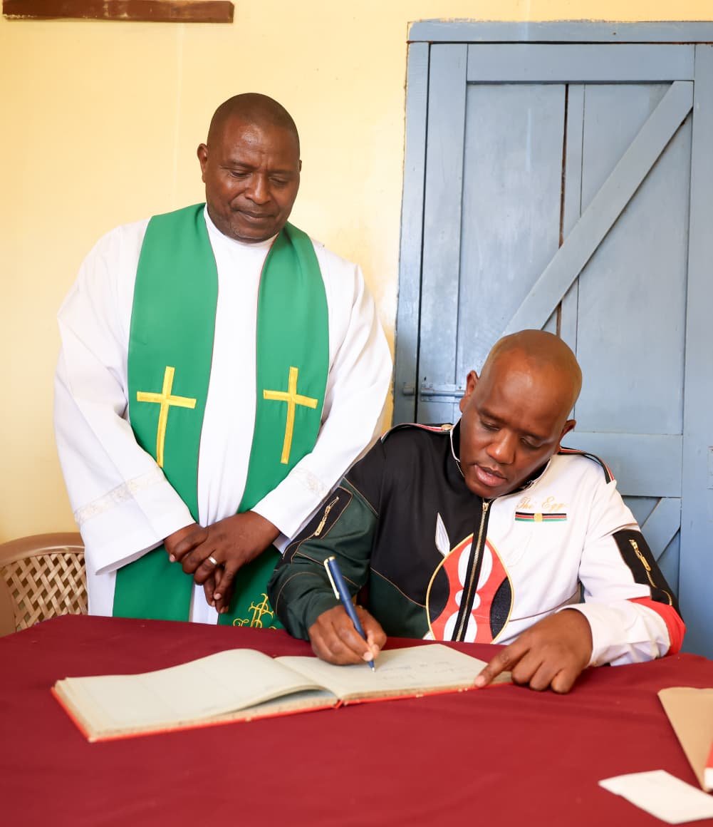 OleItumbi's tweet photo. Church at Kanjuu was great today.

The sermon on Destiny Connectors was timely, powerful and rich in exposition

Beyond the sermon, we agreed that The Kirinyaga We Want must now move from conversation to clear, measurable milestones.

 The church graciously offered its grounds for activities that will advance this mission. I am truly grateful.

We also agreed to work together in the fight against illicit and counterfeit alcohol. 

The congregation was firm and determined that our children and schools must be protected. We agreed that we will not accept bars operating within 30 metres of schools.

What stood out for me was the determination of this congregation.

 A people ready to pray, participate and take responsibility for the future of their community.

The Kirinyaga We Want.