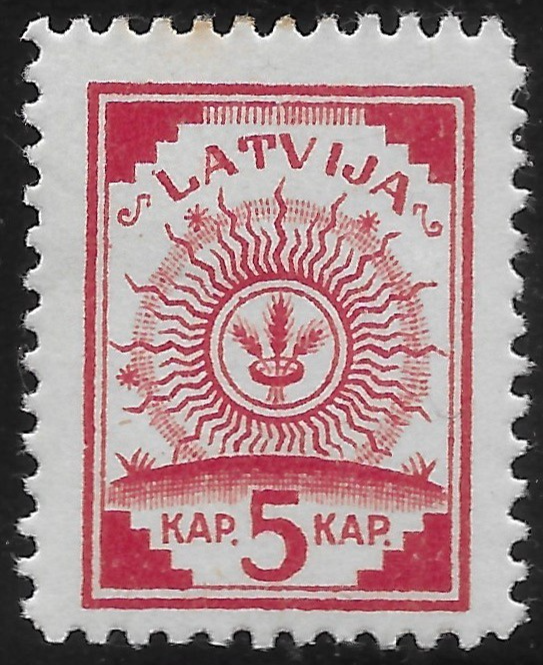 _Goblin's tweet photo. Not train related but an interesting addition to my collections. Issued Latvia on December 18 1918. Due to paper shortages after WW1 it was printed on the back of printed on the back of leftover German military maps. https://t.co/rEtqGeI2EV #philately #stamps #stampcollecting https://t.co/JdBDANn9mJ