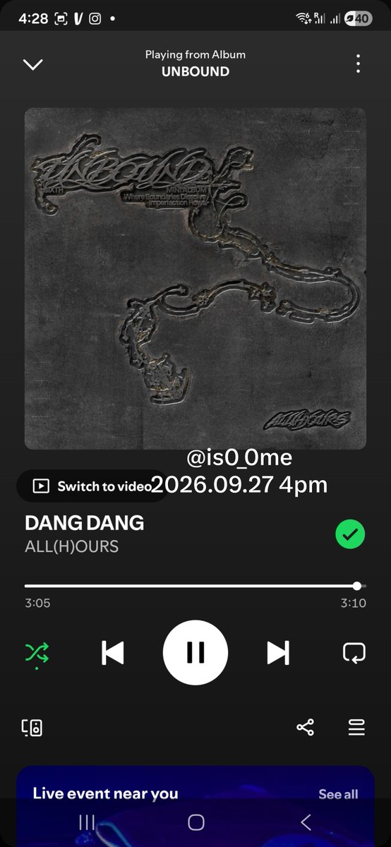 is0_0me's tweet photo. #stream_DANGDANG 
2026.09.27 4pm https://t.co/aqUsQ85EDL