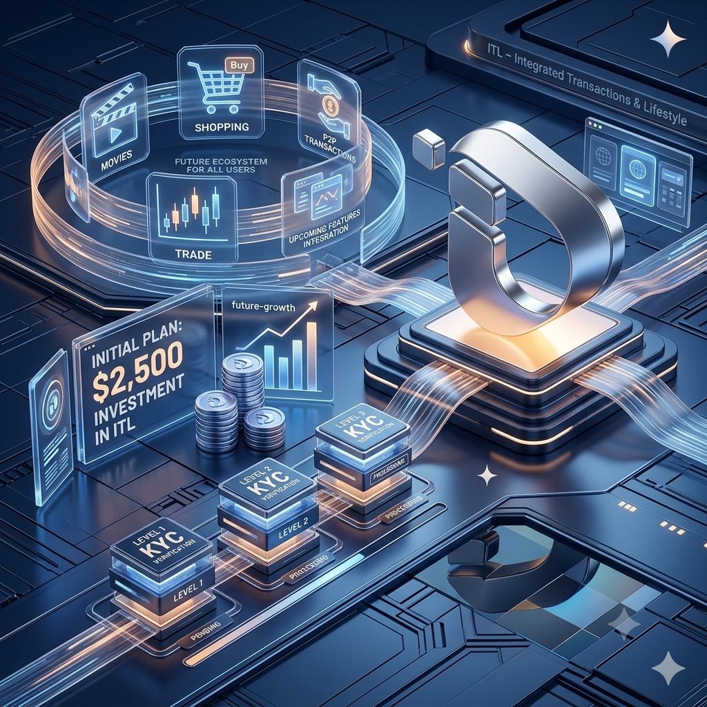HRIDOYInteo4r5's tweet photo. I plan to use ITL for various services—including movies, shopping, P2P transactions, trading, and investments—as well as future features. I am starting with a $2,500 investment while waiting to complete Level 1, 2, and 3 KYC verification. https://t.co/efTjOo2GZh