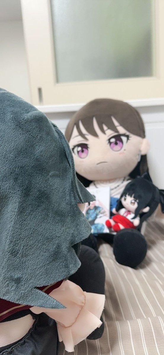1019_486's tweet photo. 「立希さん、どこに行ったんですか」
「え...海鈴、cocoちゃん会いに行った...」
「浮気ですか？私じゃ足りないですか」

僕の代わりにめいしゃんのイベントに参加して買ってくれてほんまにありがとう@UPoMsJBKIuwNXei 
ウミタキ大好きやから！ただタイミングが悪くて　浮気じゃないよ
#しゃんきいて https://t.co/kQTK6RLIHZ