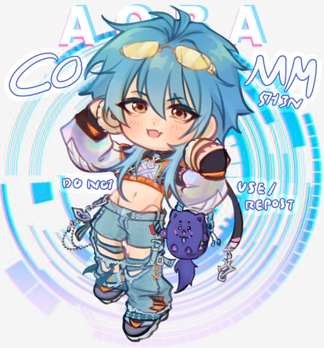 shenincubus's tweet photo. dmmd x nucani aoba for @/nkhrihito !! thank you for your support >_< #dmmd #nucani https://t.co/oi2EsOAGRj