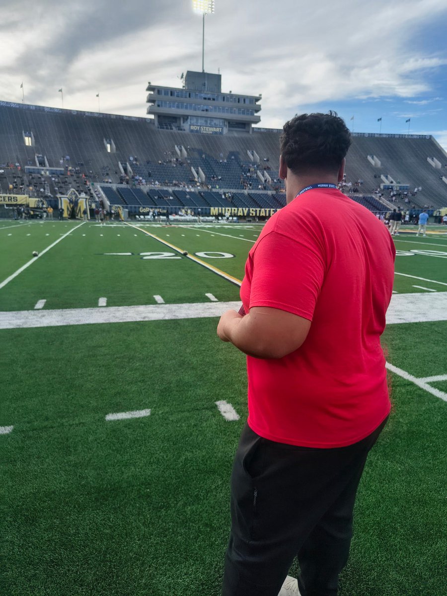 KeganCabbell's tweet photo. I had a amazing day yesterday at the Murray state game, can’t wait to get back up there @racersfootball @WrightJody @coachjimmyogle @CoachNickW @coach_thomas70 @TLCII73 @CoachJWalker15 @RoeMcbroom27 @KYFUTURESTARS @caradine_james @Coach_Overton @NextLevelPhD @ianxellis @ZenuaeM @KasaunWall @BrothatoBrotha_ @LarrySheman @jowensjr55 @darrylron114 @cordell2027 @BraylonRGray @Tristan_Newby @MalcolmMonts