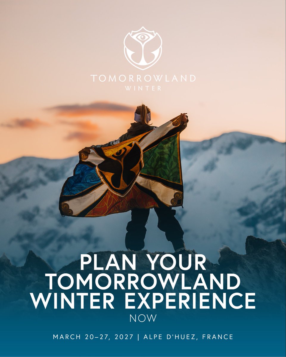 TMLwinter's tweet photo. The first step towards your Tomorrowland Winter journey starts here. Simulate your package and begin planning your perfect mountain getaway. https://t.co/HTQqlsSaqx