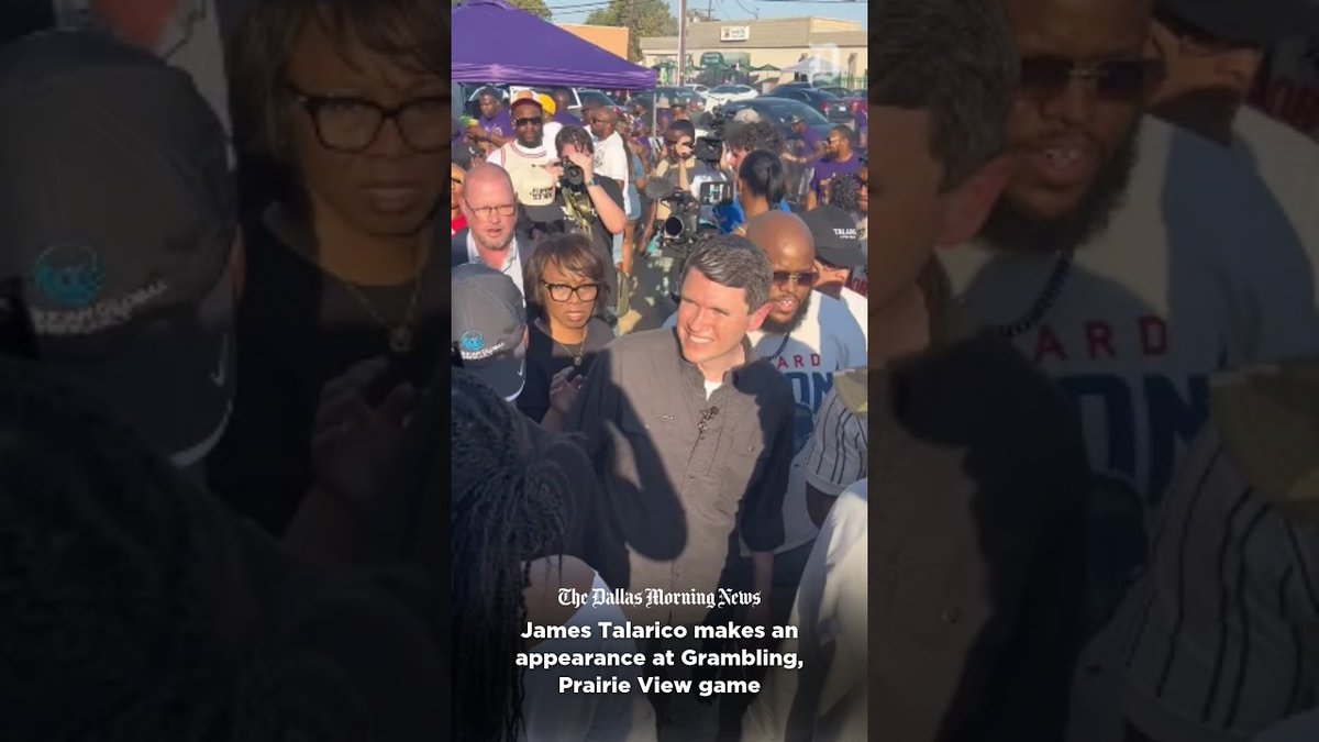 jasonabalos's tweet photo. James Talarico makes an appearance at Grambling, Prairie View game https://t.co/K4HVzSTLuw https://t.co/zUi7uHOQ3E #dfwrealtor #dfwre #jasonabalos https://t.co/rk8FuJ7ZYG
