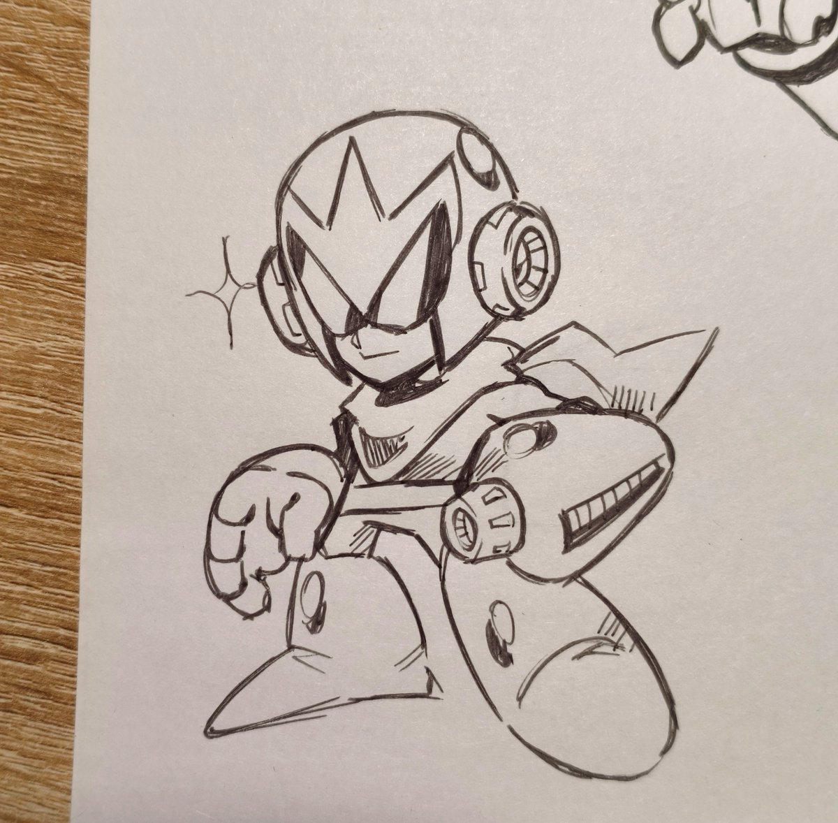UnmortalMan's tweet photo. Mini Protoman 🧐 https://t.co/99RaTdPzJb