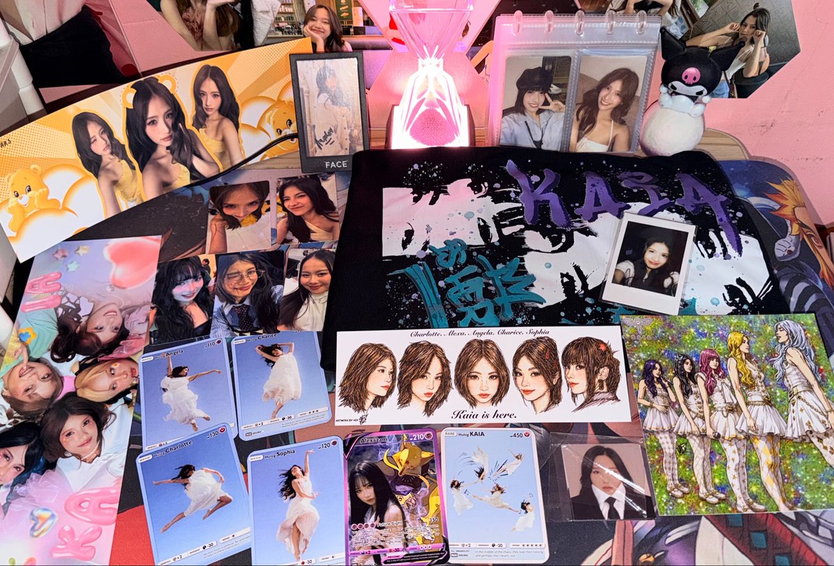 OTNine_Once's tweet photo. Wow! Thank you sa PC, banners, shirt, cards, bookmark otits @TOXINIX_ @KuyaKwekKwek @bluecapt_ @zaiaraveteam @miraidesuyo__ @forfunshinebear and also to Zaia-Pampanga na namigay/trade ng PC pero syempre sobrang thankyou sa pagbunot @ZAIA_KAIA4822 ng madam Polaroid 🫶🏻
#Kaia https://t.co/jKrS6KeLOE