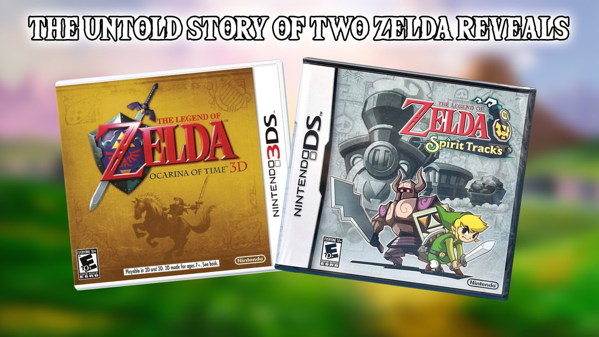 KitandKrysta's tweet photo. In a new Patreon-exclusive video, we're sharing our experiences of helping to manage the surprise reveal of The Legend of Zelda: Ocarina of Time 3D and a bonus story on an unexpected reveal gone wrong for Spirit Tracks!

https://t.co/aNiwQo38Kj https://t.co/ZlMn5RNoAK