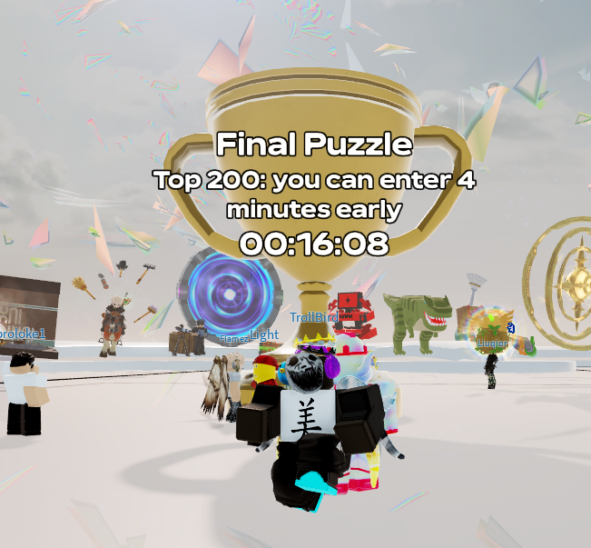 Im_Storable's tweet photo. giving up on the final puzzle, but still top 200 in something idk https://t.co/A34NgK1gAH