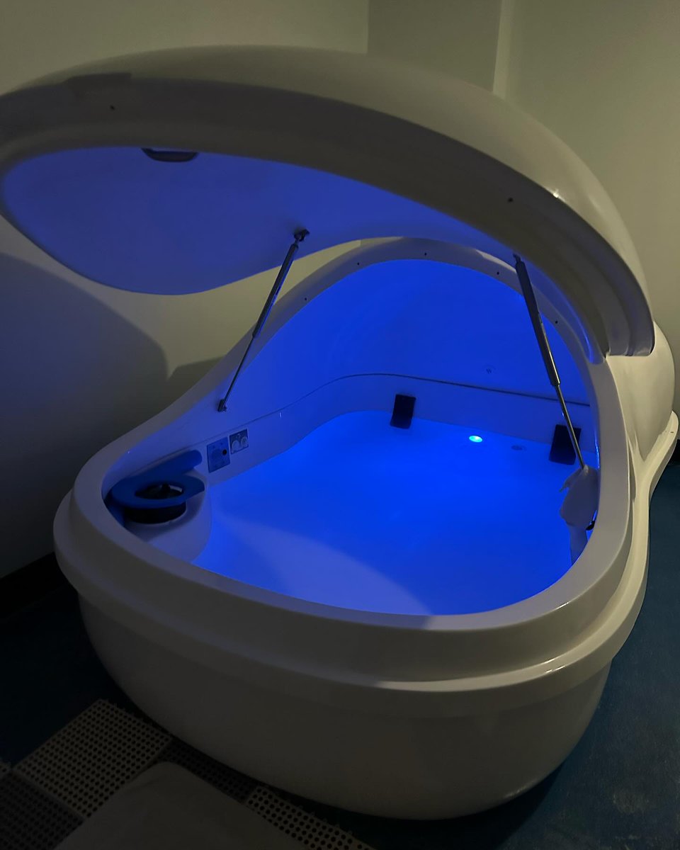 UnBeynon's tweet photo. Dr. Sharon and Dr. Jen try to include at least one form of rest each day. A few weeks ago, they tried a float tank session—Dr. Sharon’s first time and Dr. Jen’s second. New things aren’t always easy, but they’re always worth trying. Do you include https://t.co/T6GsYsHC9Q