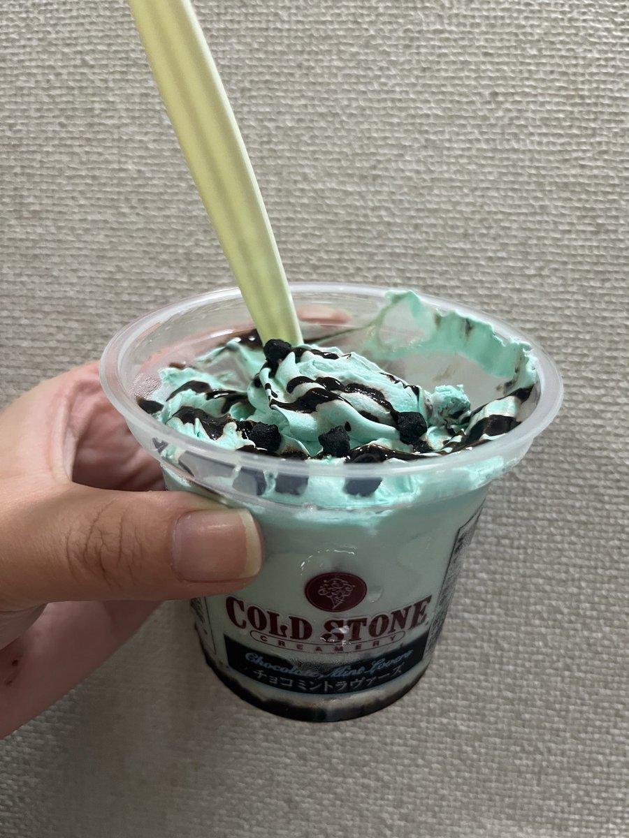 GAL_cleaning337's tweet photo. 夜ご飯、チョコミントアイス🩵🤎🩵🤎
(しかも食べかけ)

#ぎゃるにゃの日常 
#チョコミン党 https://t.co/y0Ogab2dd6