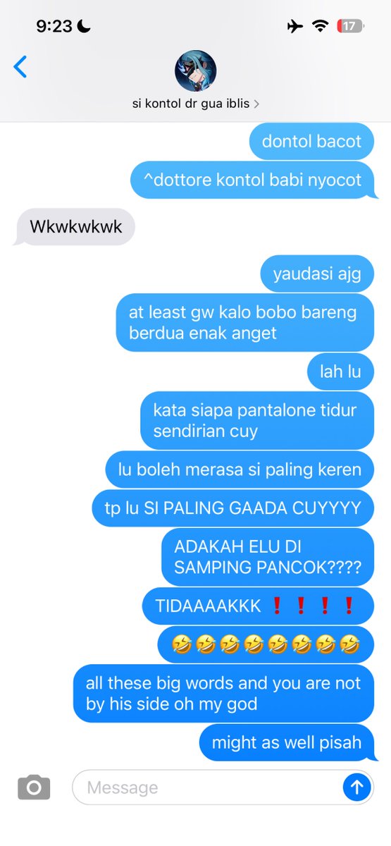 bawangbomgay's tweet photo. showdown kaki tangan iblis https://t.co/IARrpQqHMR
