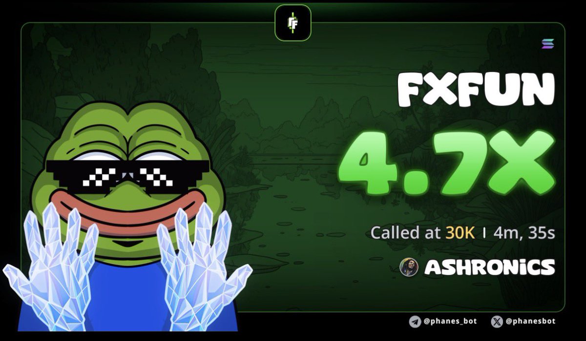ashronics's tweet photo. Could be something $FxFun send it

GAWDFK2pC5nNHXNG1mMGJBGP6KfFDFYeXYMfQru1pump https://t.co/uTEkwFL5p3