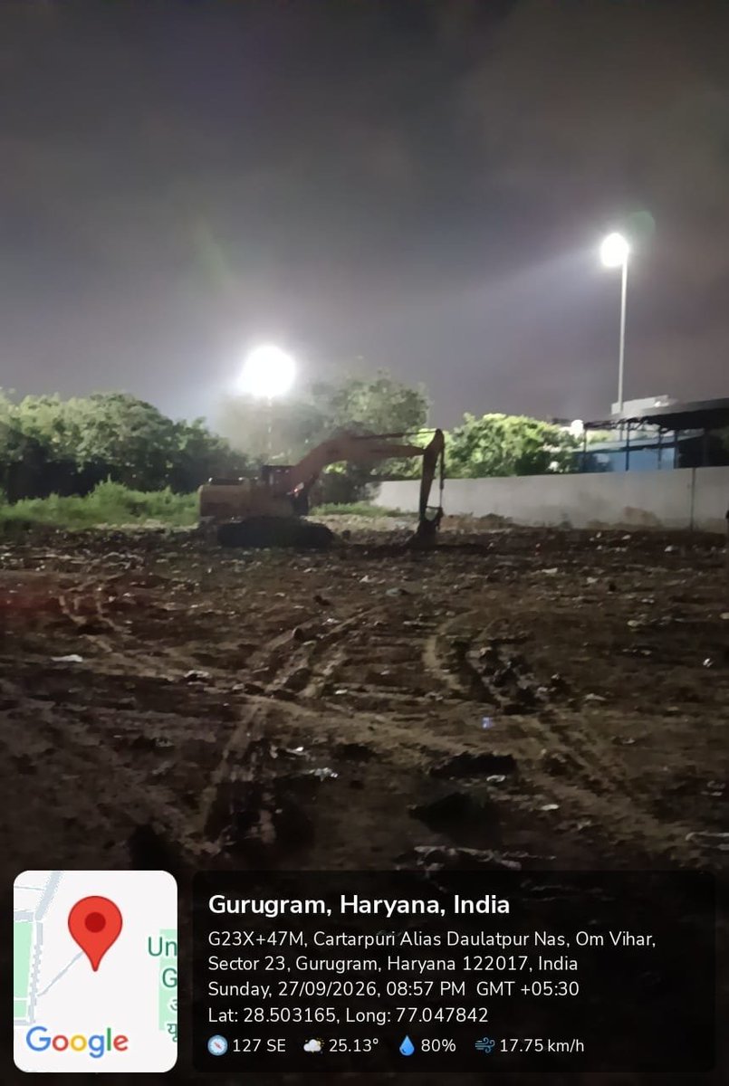 MunCorpGurugram's tweet photo. @cleanAirBharat @RaoNarbir @VipulGoelBJP @CPCB_OFFICIAL @moefcc @KVSinghMPGonda @csharyana @HspcbS @DC_Gurugram @NayabSainiBJP @cmohry @gurgaonpolice @TheGurugramNews @PTI_News @BJP4Haryana @Haryana_spcb Respected Citizen, the issue has been addressed. Thank you. https://t.co/V3uUawov2e