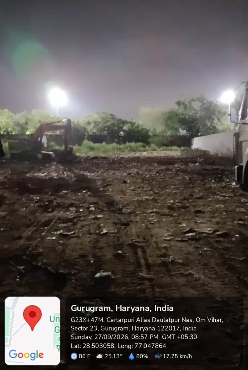 MunCorpGurugram's tweet photo. @cleanAirBharat @RaoNarbir @VipulGoelBJP @CPCB_OFFICIAL @moefcc @KVSinghMPGonda @csharyana @HspcbS @DC_Gurugram @NayabSainiBJP @cmohry @gurgaonpolice @TheGurugramNews @PTI_News @BJP4Haryana @Haryana_spcb Respected Citizen, the issue has been addressed. Thank you. https://t.co/V3uUawov2e