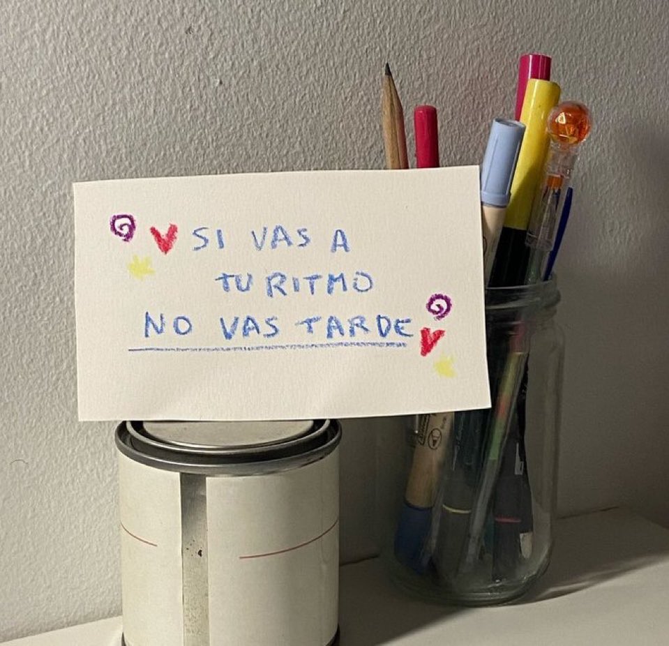 itextosoff's tweet photo. A tu ritmo nunca es tarde ♥️ https://t.co/wicpyoIlo4