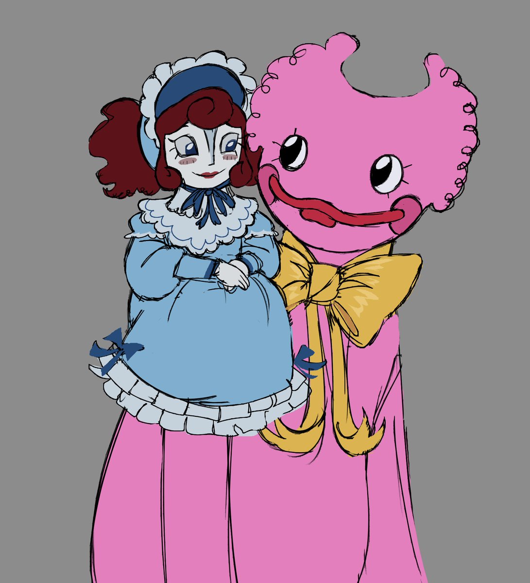 Paninicricket's tweet photo. little sisters #poppyplaytime #PPTrestitched https://t.co/SfBvaiXRrj