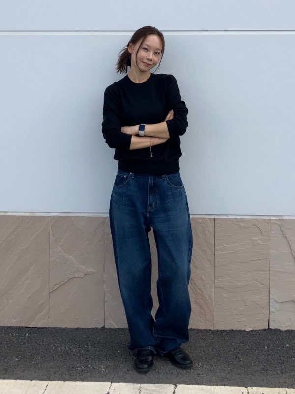 hayhwaaa's tweet photo. 韓国のUNIQLO定員コーデが
本当に参考になる！組み合わせ可愛い💭 https://t.co/46yeh5WGqe