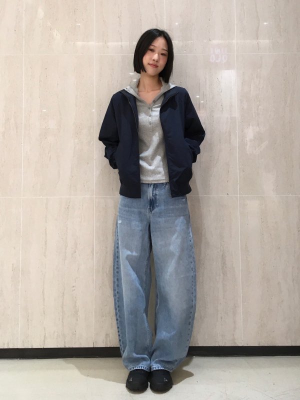 hayhwaaa's tweet photo. 韓国のUNIQLO定員コーデが
本当に参考になる！組み合わせ可愛い💭 https://t.co/46yeh5WGqe