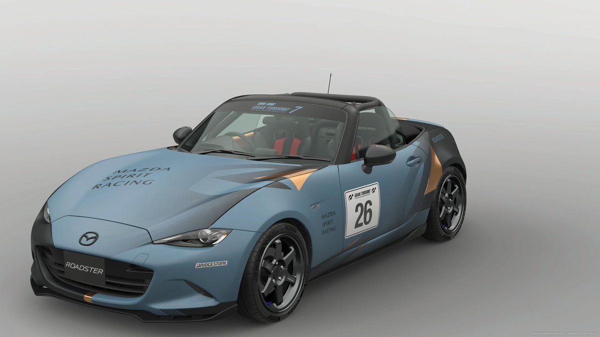 alex_play_ps5's tweet photo. リバリーコンテストの応募作品！
ロードスター NR-A(ND) '22
その1
#MAZDA_SPIRIT_RACING
#GT7
#リバリーコンテスト https://t.co/QHNqe7JVPY