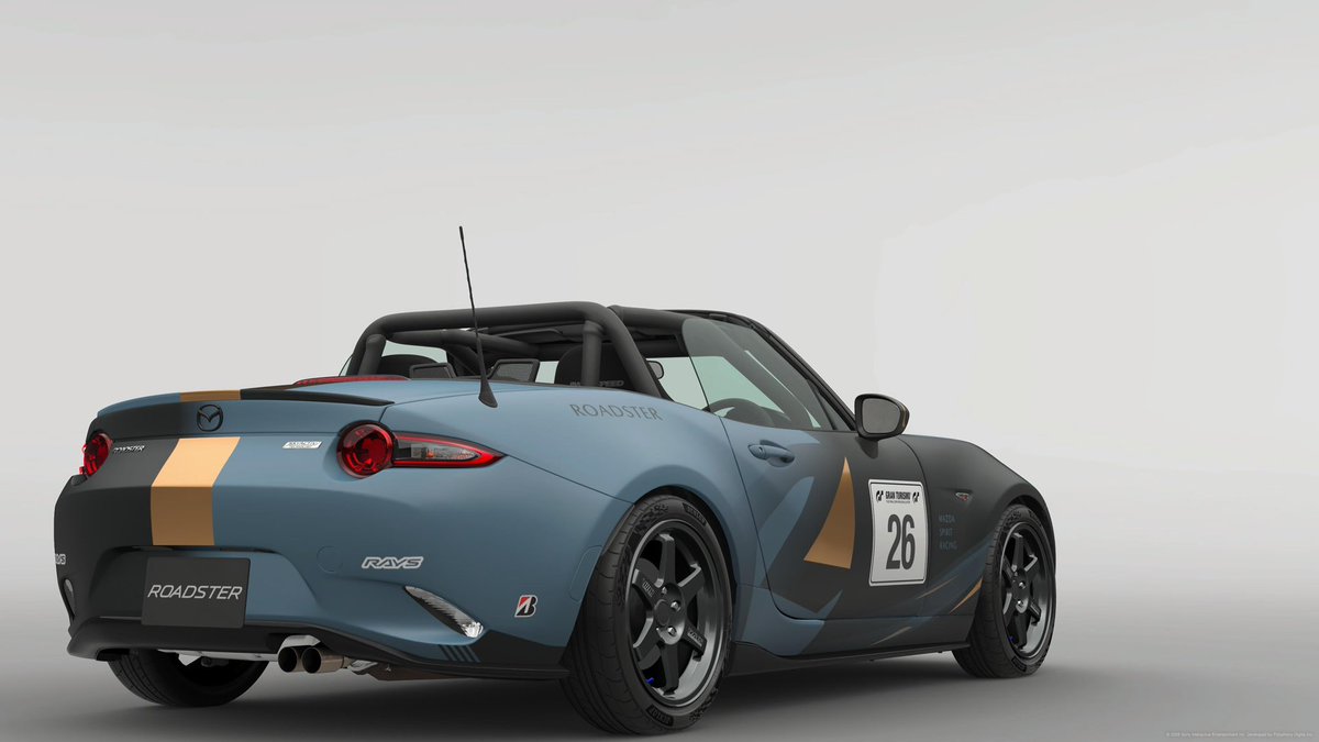 alex_play_ps5's tweet photo. リバリーコンテストの応募作品！
ロードスター NR-A(ND) '22
その1
#MAZDA_SPIRIT_RACING
#GT7
#リバリーコンテスト https://t.co/QHNqe7JVPY