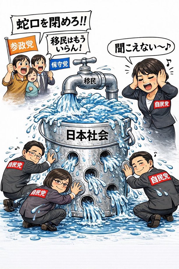 Yamatohime88ka's tweet photo. まずは蛇口を閉めませんか？ https://t.co/BLwYIkIJgL