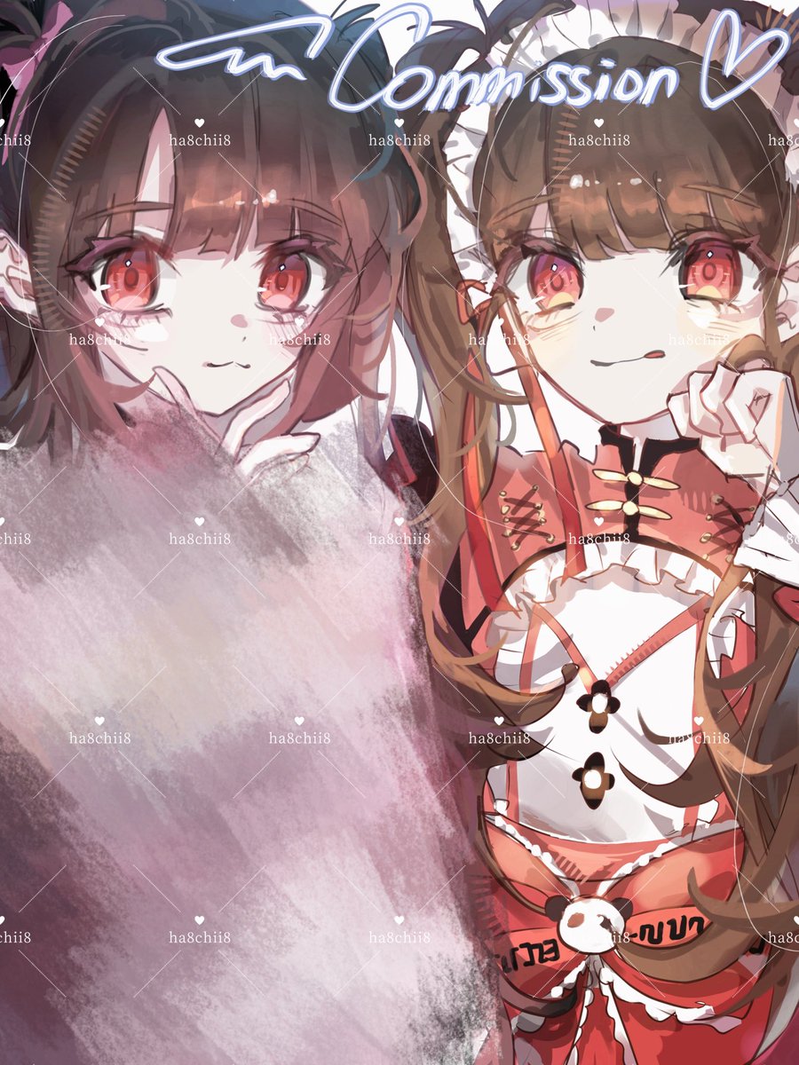 ha8chii8's tweet photo. i!サポメン時代のチャイナこるねちゃんが大好きすぎて、ずっとロック画面にしたくて韓国の絵師さんに2ショットイラスト依頼しちゃった૮  › ༝ ‹  ྀིა❤️ 出来上がりが可愛すぎて神の神……ずっと宝物にするね！♡݁｡ᡘ֯ .ܸ ݂ .ܸ ྀི১݂

#こるね時間ある時みてね https://t.co/yV0EvRxolr