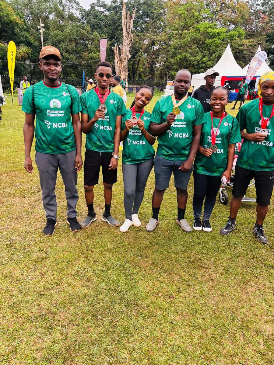 TayebwaNic2018's tweet photo. like I promised we were there for the @MakRun_Ug today morning, even the rain could not stop us 😂😂🔥🔥 https://t.co/adYgFhUp3I