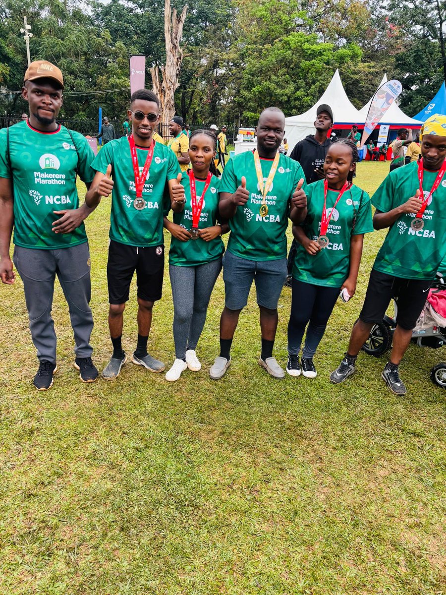 TayebwaNic2018's tweet photo. like I promised we were there for the @MakRun_Ug today morning, even the rain could not stop us 😂😂🔥🔥 https://t.co/adYgFhUp3I