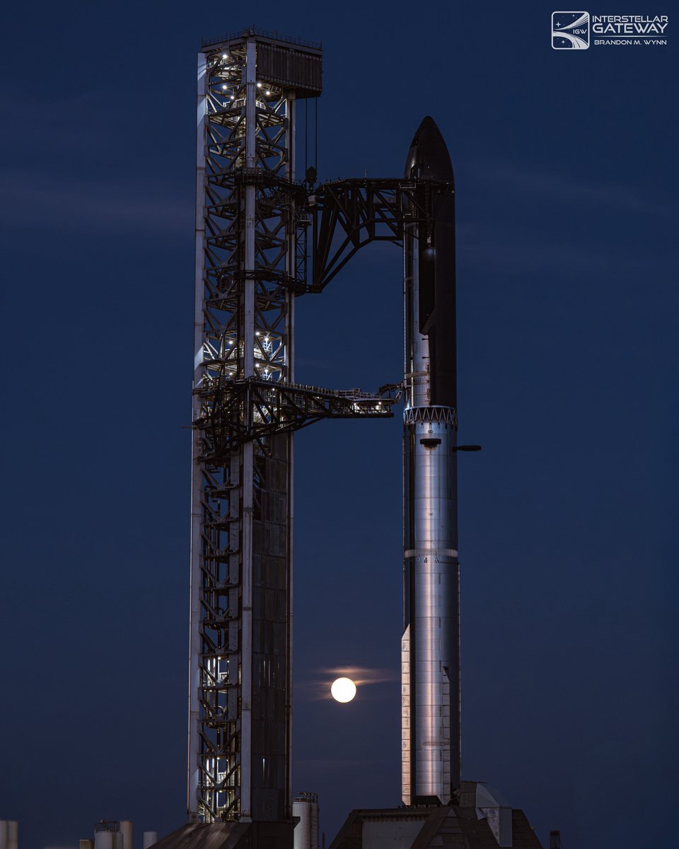 interstellargw's tweet photo. Starship goes orbital in T-24 hours

Join us LIVE: https://t.co/wG9Ib19eQU https://t.co/ISZnwuyaYm