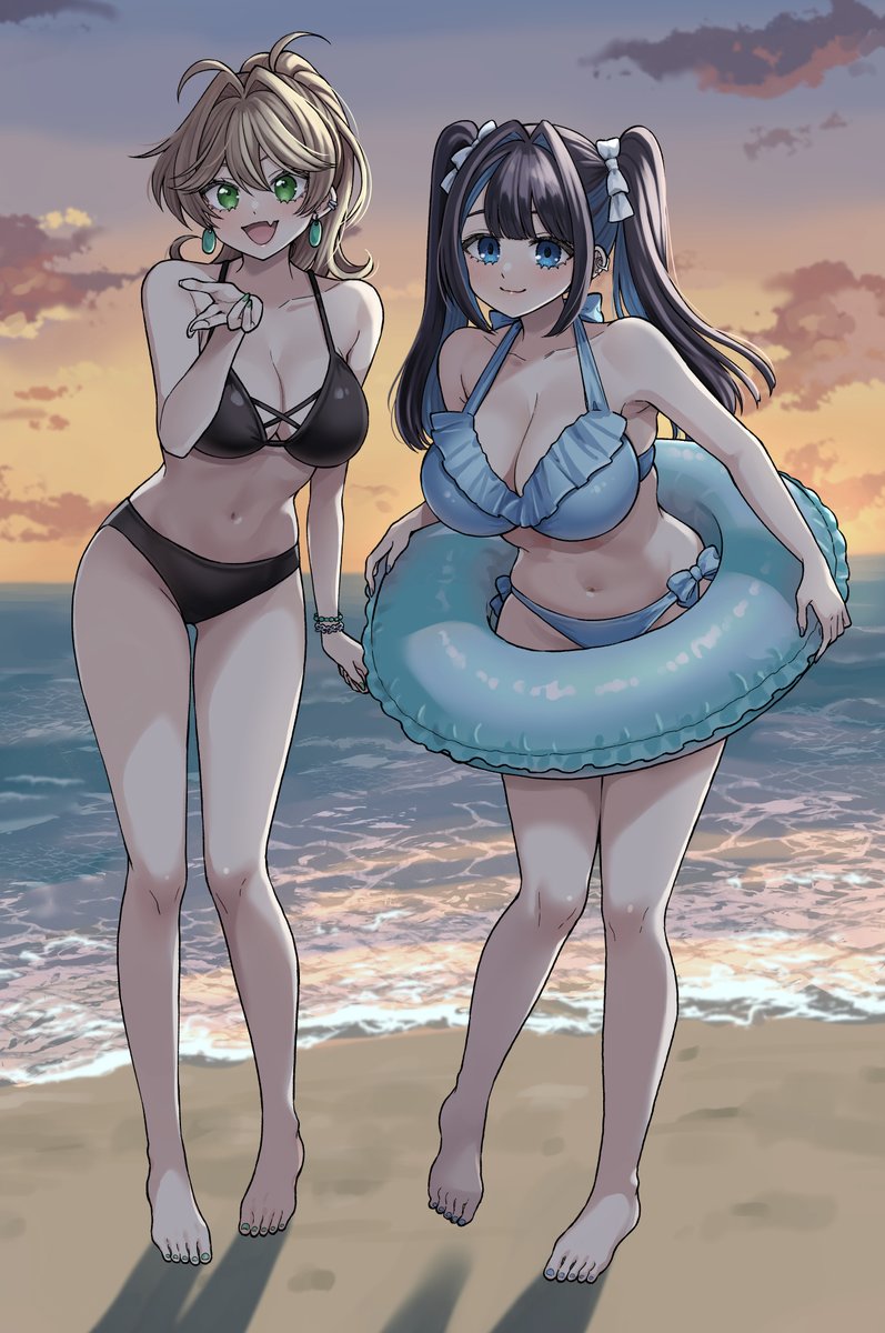 makitanaru's tweet photo. ポンコツ姉妹 夏の思い出 まとめ https://t.co/lFsptJ9uOS