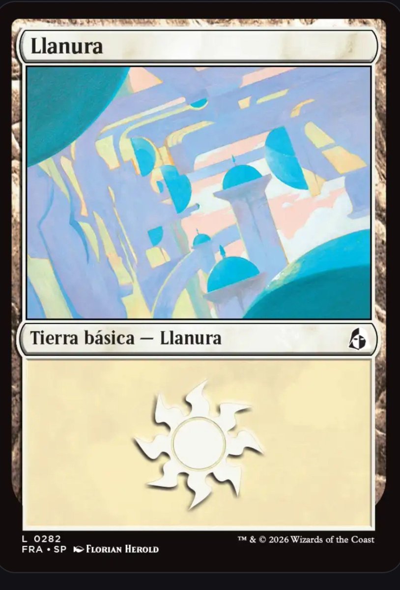 ElgraNorbe's tweet photo. @MeiTheGathering A mí me ha volado la cabeza esta llanura. No estoy acostumbrado a este tipo de ilustración en el juego. https://t.co/BFH7BBBSrS
