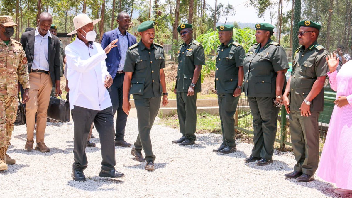 ugwildlife's tweet photo. President @KagutaMuseveni has commended UWA for its conservation efforts at the Mbale Wildlife Education Centre, where he toured the animal exhibits in semi-natural habitats.
The President is in Mbale to preside over the #WTD2026 celebrations. https://t.co/q2WSGgMnAZ