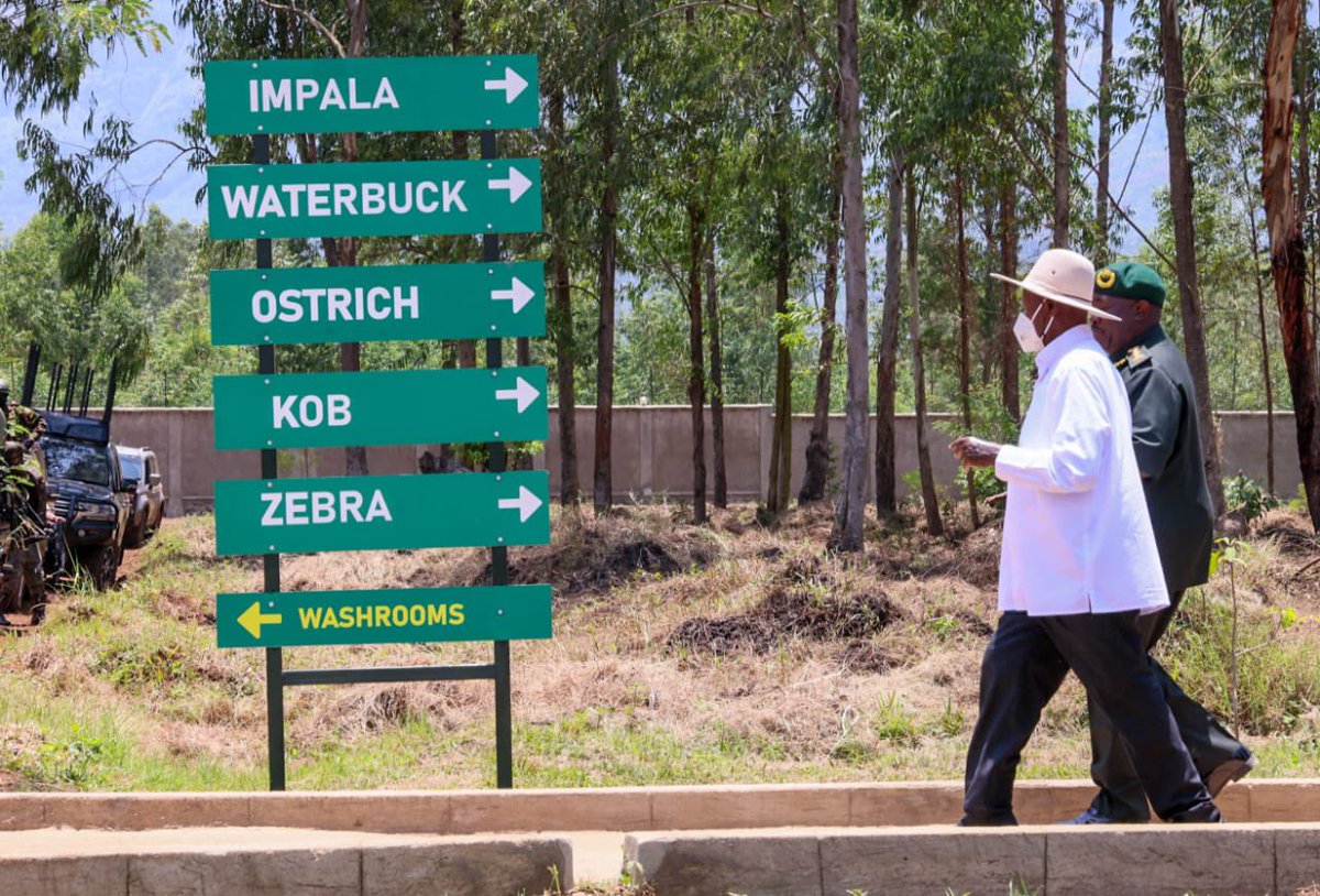 ugwildlife's tweet photo. President @KagutaMuseveni has commended UWA for its conservation efforts at the Mbale Wildlife Education Centre, where he toured the animal exhibits in semi-natural habitats.
The President is in Mbale to preside over the #WTD2026 celebrations. https://t.co/q2WSGgMnAZ