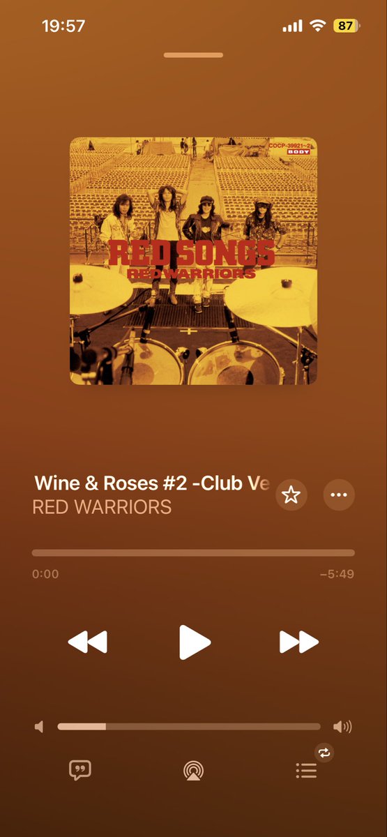 Samourai7014's tweet photo. @rocinate__ RED WARRIORS 

Wine &amp; Roses(バラとワイ���)

King's Rock'n Rollの歌詞に

今日もバーボン片手のイカレた連中

hide D.O.D.(DRINK OR DIE)の歌詞に

日本酒 バーボン ビールにアブサン

焼酎、どぶろく、テキーラ なんでもこい

#REDWARRIORS
#hide https://t.co/hxU8sC906O