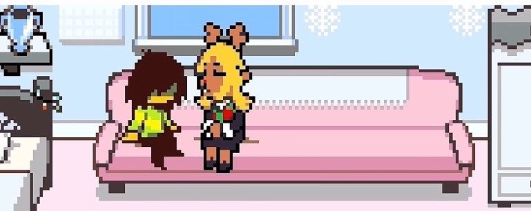 chixfwl's tweet photo. deltarune snowgrave spoiler #deltarune #kris #noelle https://t.co/L3XwV5YmEu