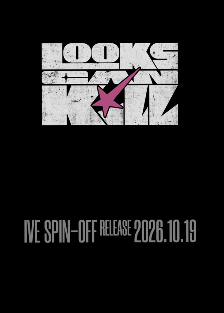 PopBase's tweet photo. IVE teases their comeback with ‘Looks Can Kill,’ out October 26th.

The first pre-release single will arrive October 19th. https://t.co/DQFaoLFKFX