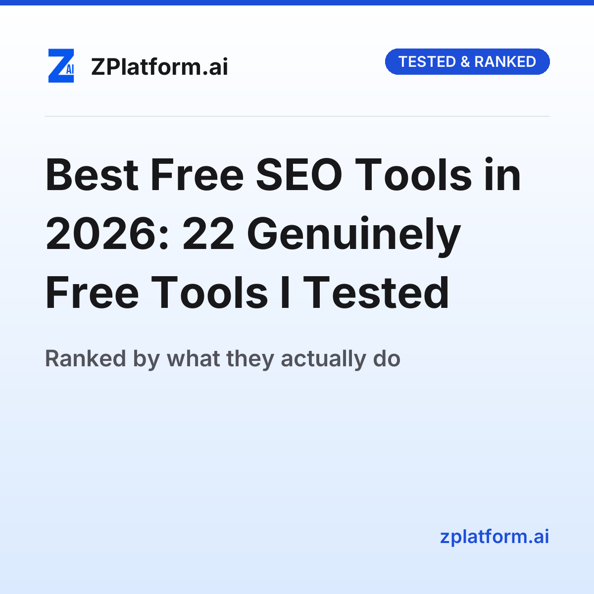 zplatformai's tweet photo. The list tells you which one to pick, not just which ones exist.
https://t.co/Fr1hsXhJBq
#SeoTools #ArtificialIntelligence https://t.co/mB73j8uOuG