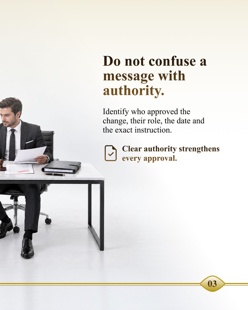 AliAleterUAE's tweet photo. A contract is only the beginning. 

Document every change, approval, invoice and payment before a dispute starts. Build a clear evidence trail. 

📞 +971 50 560 4661 https://t.co/pLFAVjBbRY