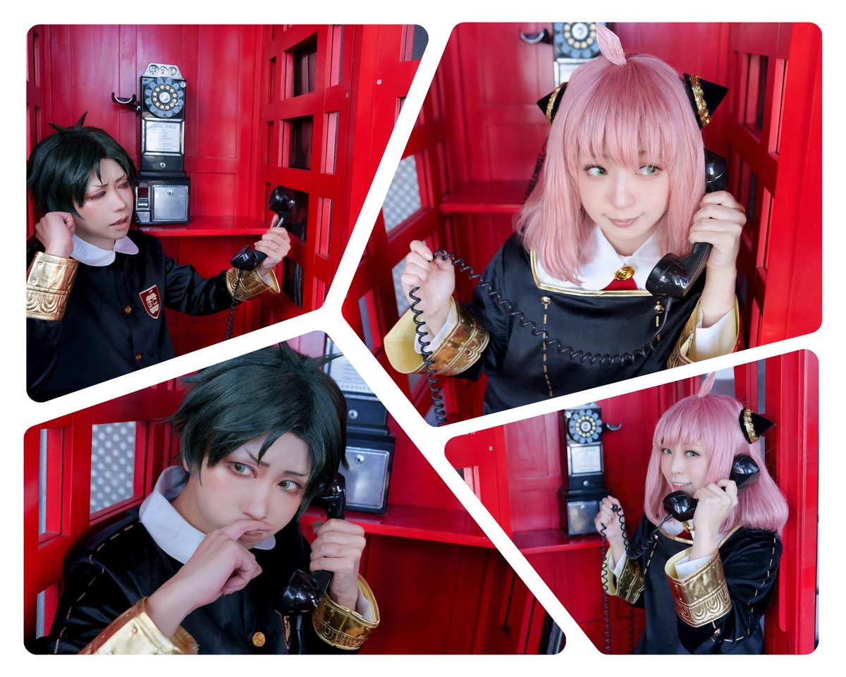 hinajiro_tanmen's tweet photo. cosplay /SPY×FAMILY
アーニャ vs ダミアン

コラで小さくなってしまってるけど、何パターンも楽しく撮影してもらったので贅沢に詰め込んでしまいました🤣

----------------
thanks
アーニャ:@syrupcosさん
photo:@terasan001 さん https://t.co/VGthR4k1S7