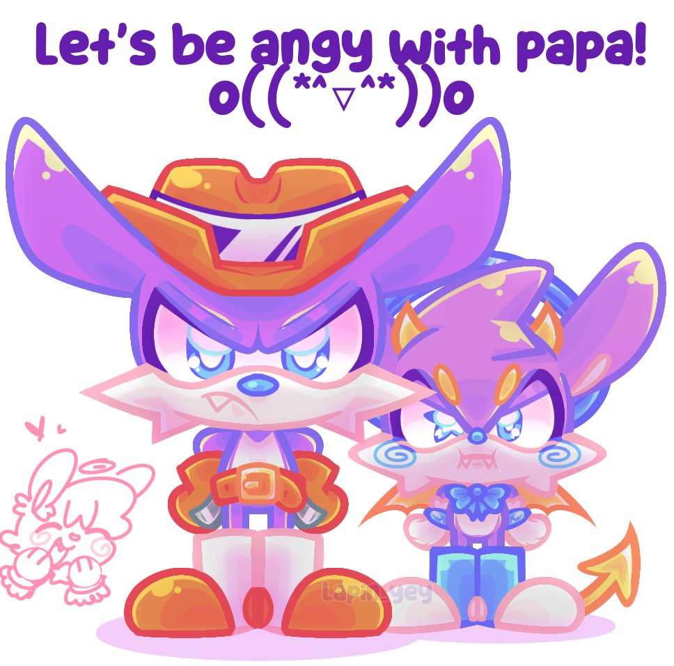 lapin_yey's tweet photo. Art // Fang The Sniper/Hunter junto a mi fankid! El es Thinner The BadAngel, prácticamente hijo de mi yumeship/selfship con fang! (⁠≧⁠▽⁠≦⁠)
Ah y en la esquina está mi sona!! (⁠ ⁠ꈍ⁠ᴗ⁠ꈍ⁠)
#promotwt #ArtistOnTwitter #yumeshipping #yumetwt #fanart #sonicthehedgehog https://t.co/A2sDVqZeah