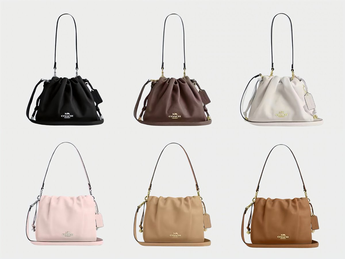 yu__624777's tweet photo. 韓国で売り切れてるcoachのコレ👜
巾着型のバッグがカワイすぎる（ ܸʚ̴̶̷̷⩊ʚ̴̶̷̷ ܸ）💖
バッグ好きって、何個バッグあっても足りないよね❓❓ https://t.co/ekusp1ZIVF