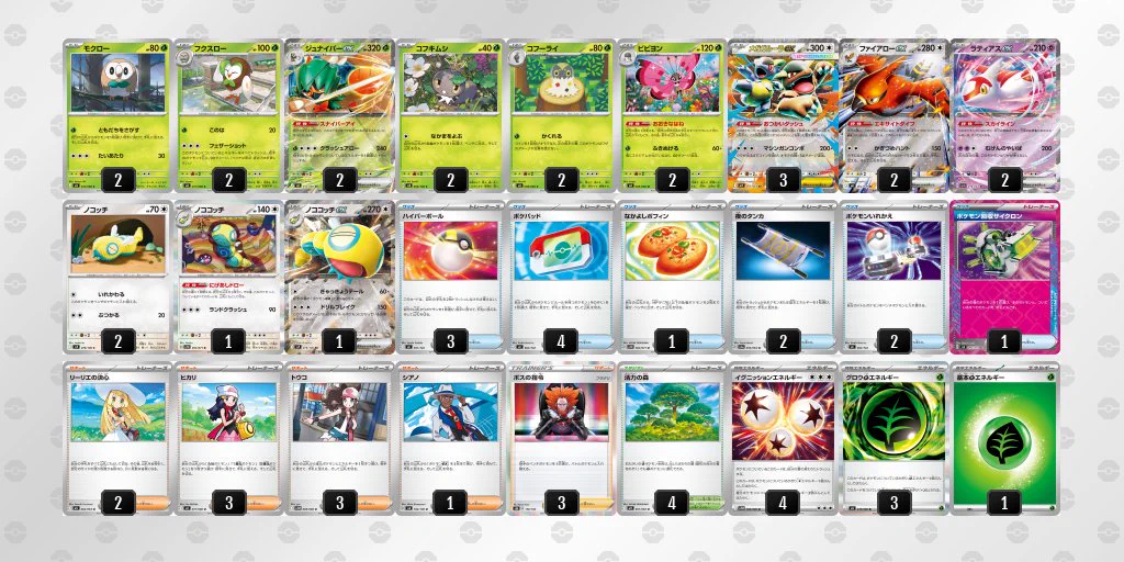 ポケカ飯🍚優勝デッキまとめブログ в X: „🔽ベスト8デッキレシピ