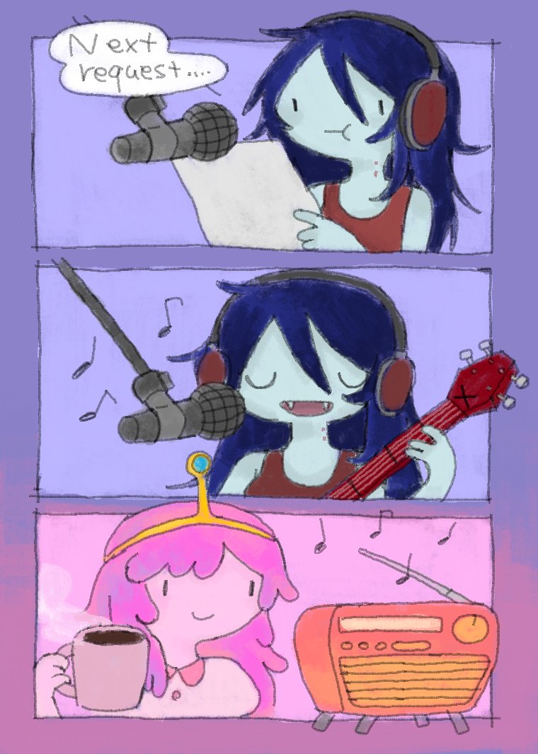 qynva4728rlem's tweet photo. Marcy's Radio 📻🎸
#adventuretime https://t.co/aXKy4kUzkY