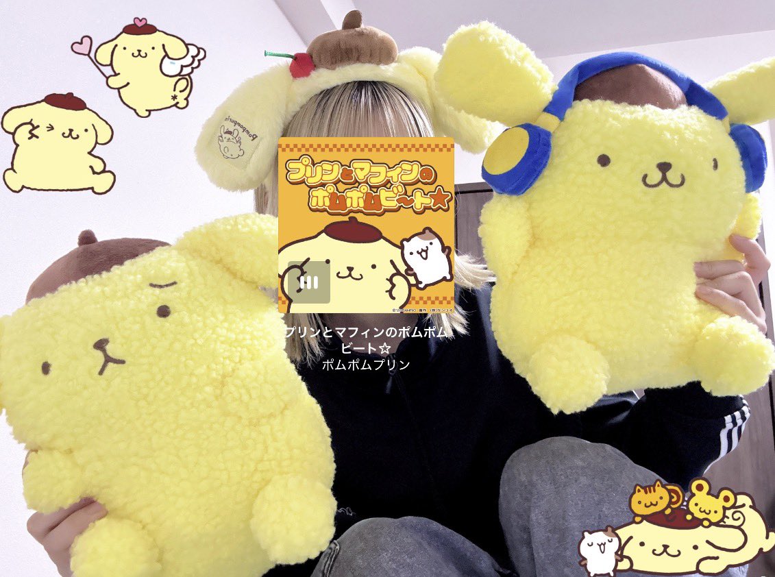 a8_cherry's tweet photo. じゃーん✌️そういえばポムちゃんくじでお迎えできました🐶🍮欲しかったA���うれしい💖
カチューシャまでGETしたならピューロランド行くしかないよねえ https://t.co/hr8x4gSPsn