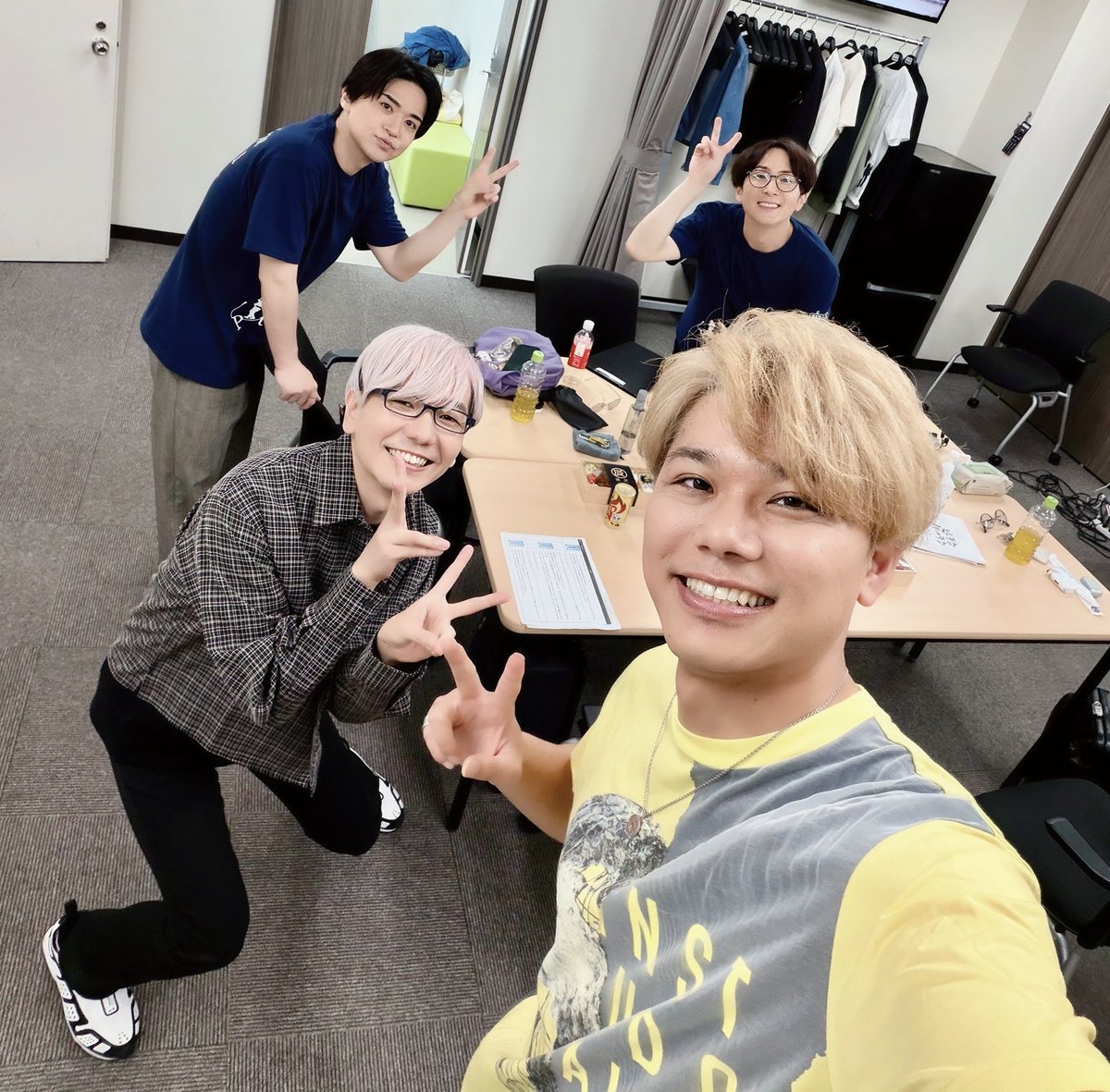 1222_yama's tweet photo. 昨日は #ピーチクパーチク Vol.6でした！
まっさんとはっせくんとえーじくんと、いろんなことピーチクパーチクした🌟　たーのしかったー‼️  ご来場の皆様、配信をご覧くださった皆様、本当にありがとう✨
アーカイブも始まったみたいよ❗️ https://t.co/ST5QBxfbEx