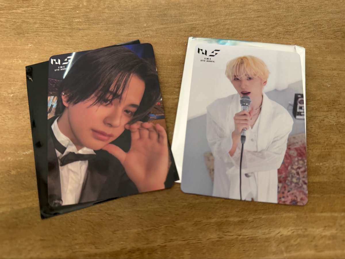 kyo___k5's tweet photo. INI ANTHEM トレカ交換

【譲】
HMV店舗 許(シュウ )
選出 松田

【求】 
同異種藤牧＞田島

郵送希望です。
お気軽にお声がけください🙇🏻‍♀️

#INI交換 https://t.co/9O6A3pmI0U
