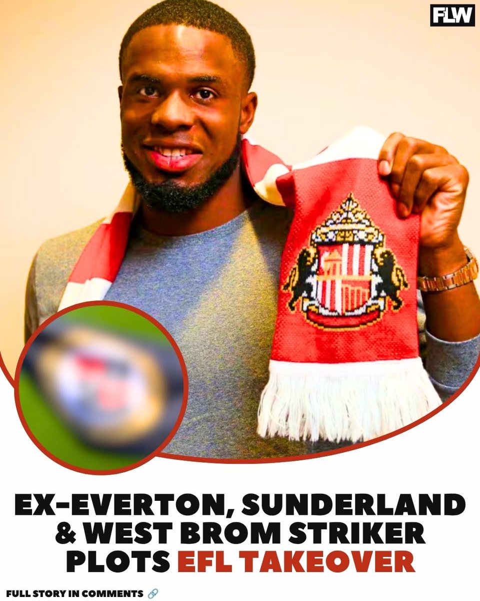 FootballLeagueW's tweet photo. Former Premier League forward Victor Anichebe is looking to launch a full takeover bid for a current League One club ๐๐ท
Full story ๐ https://t.co/8iTOj6EfF5
#EFC #WBA #SAFC #BromleyFC https://t.co/ml0i7rRZzK