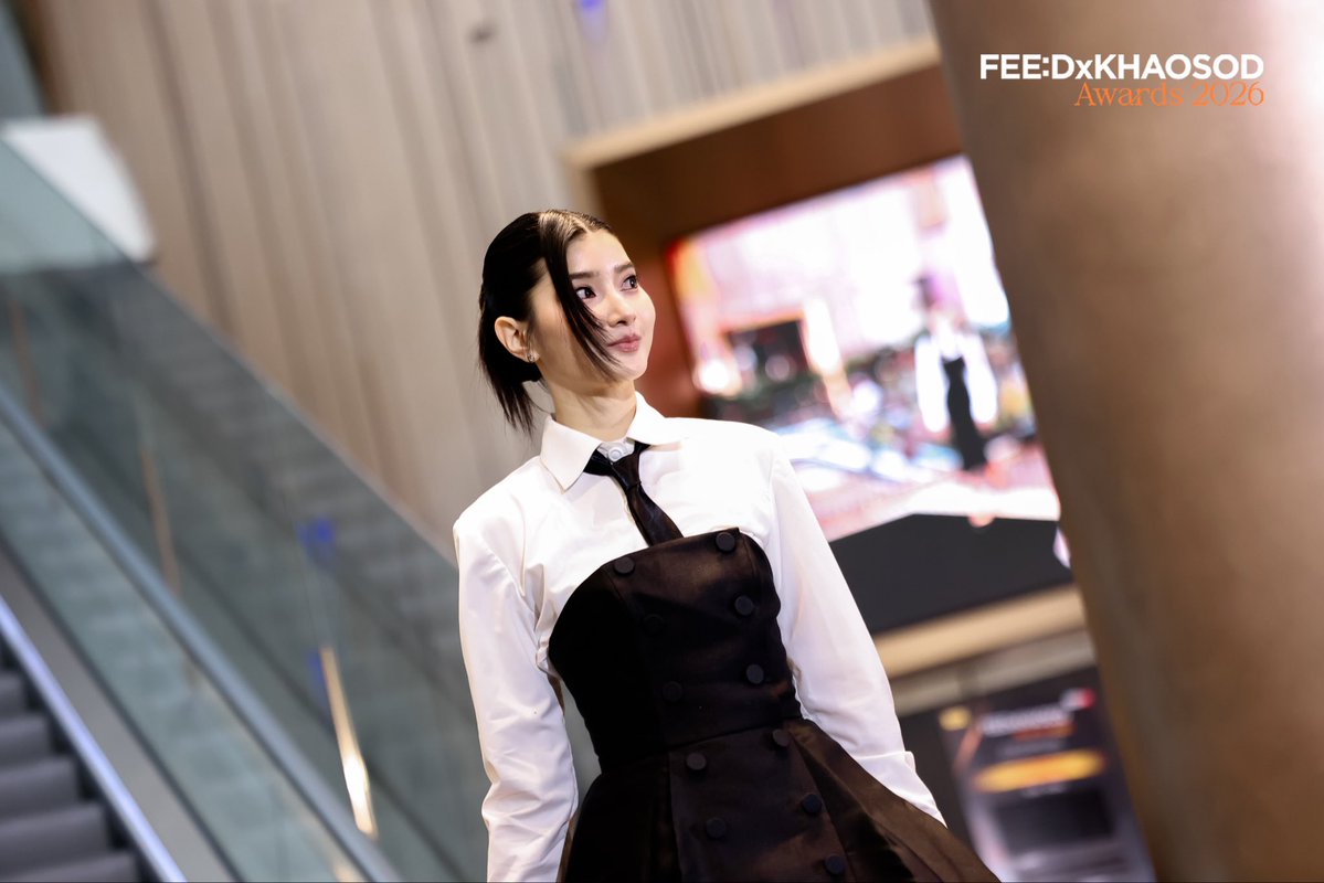 feed_4_future's tweet photo. “เมเบิ้ล-แป้งจี่” ร่วมเดิน Black Carpet ในงาน FEED X KHAOSOD AWARDS 2026
.
#FEEDxKHAOSODAwards2026 https://t.co/5TNfZkrdy2